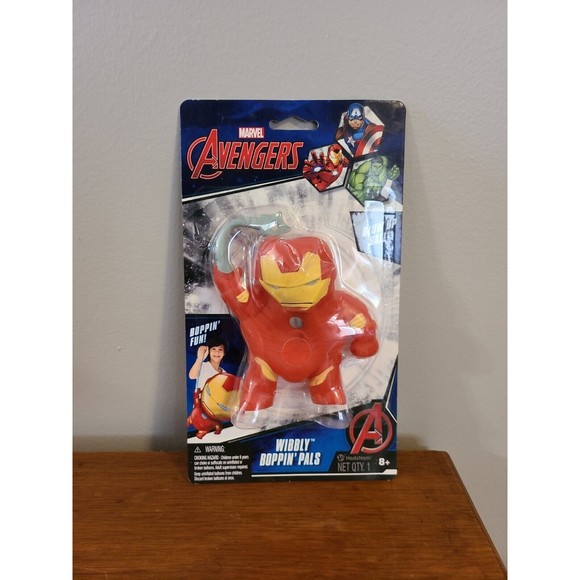 Marvel Toys Marvel Avengers Wibbly Boppin Pals Iron Man Blow Up